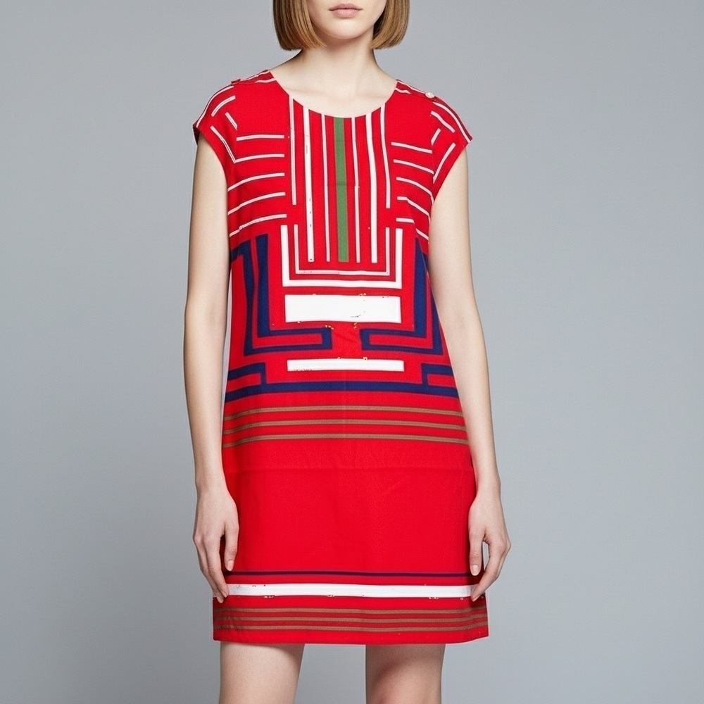 NWT Anthropologie Knitted Dove Maze Craze Dress S
